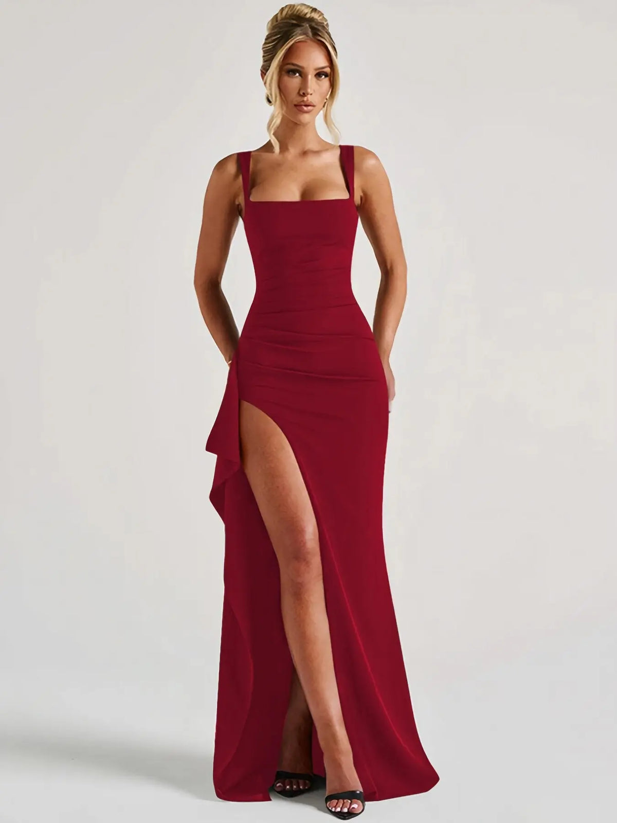 Vestido Largo Isabella con Abertura