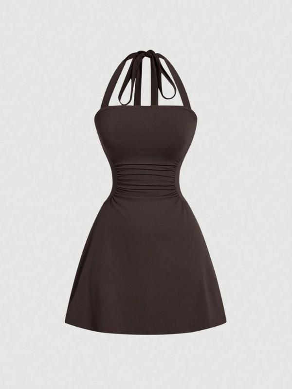 Vestido Halter Sofía con Lazo