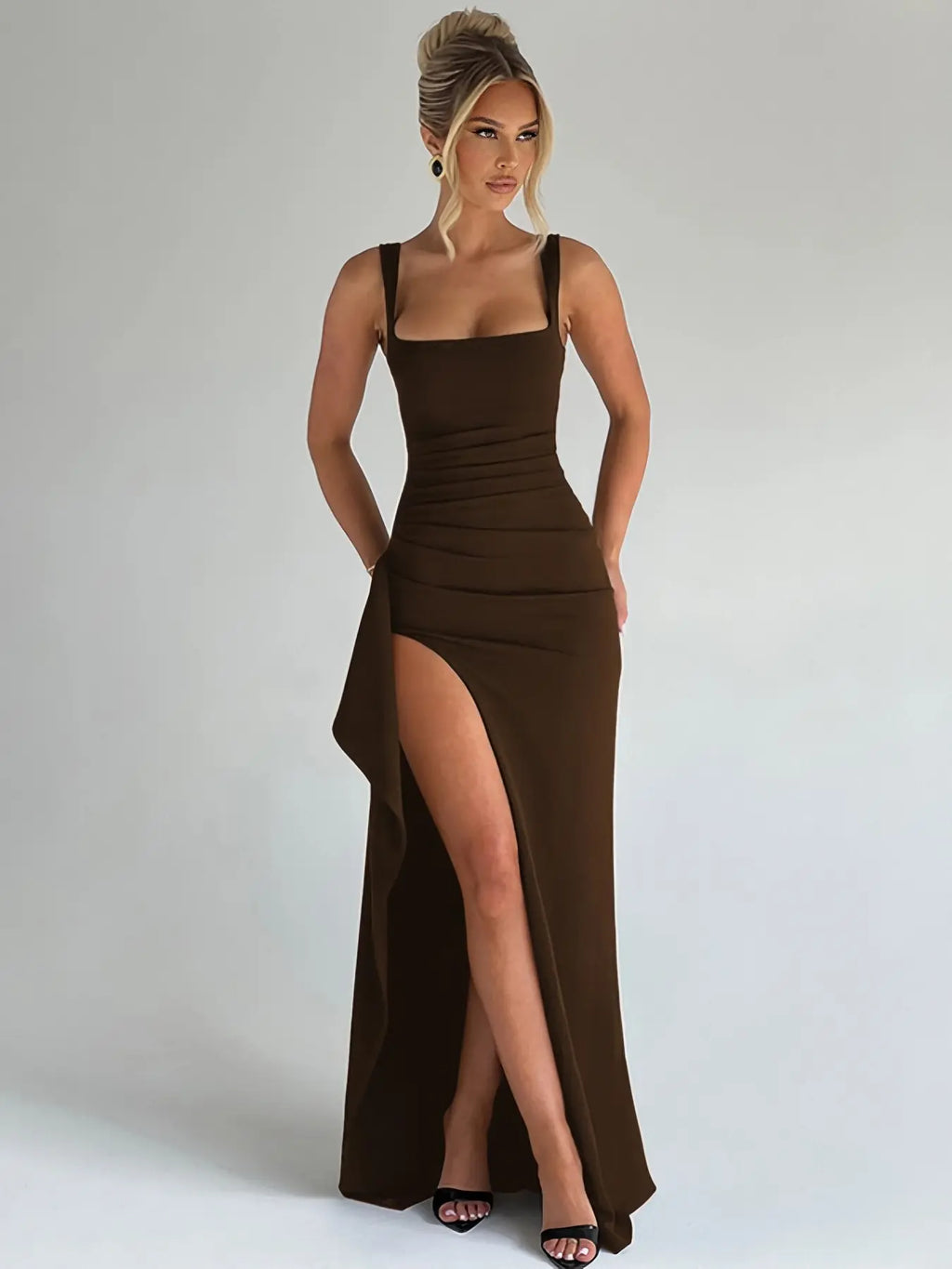 Vestido Largo Isabella con Abertura