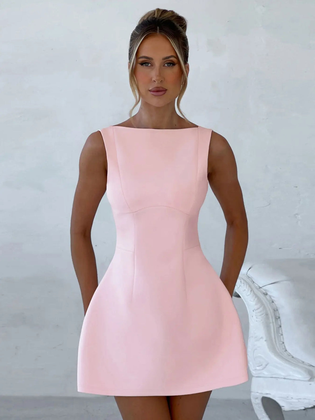 Vestido Camila Escote Barco