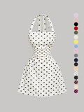 Vestido Halter Sofía con Lazo