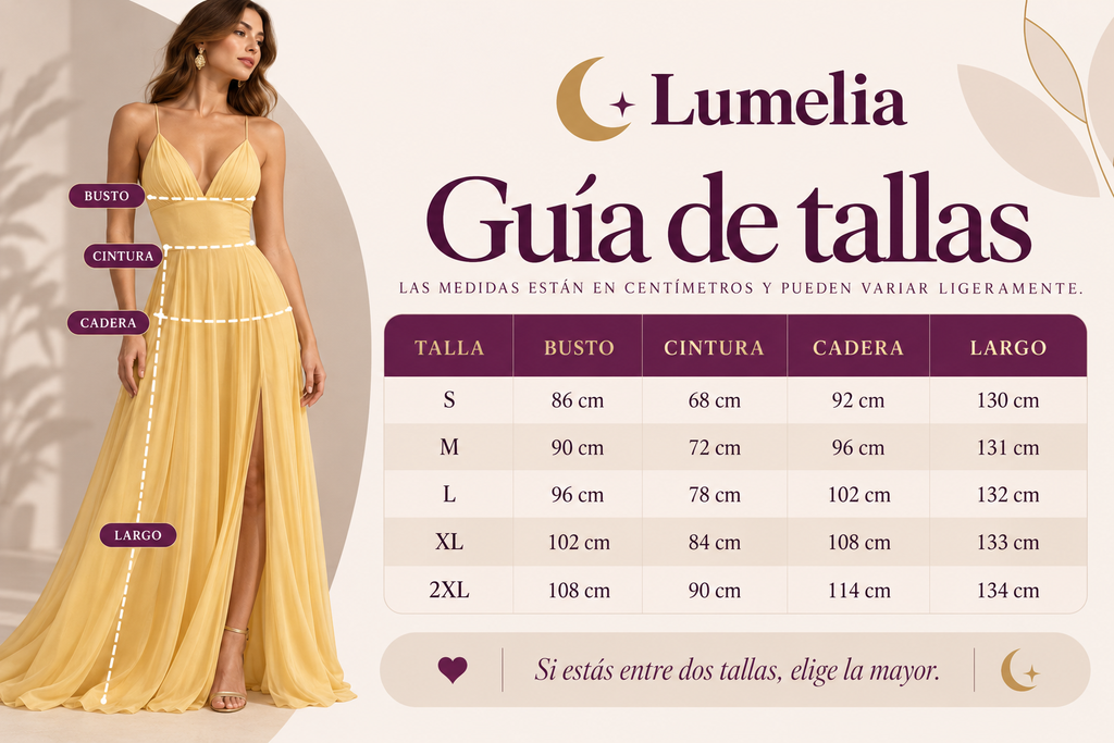 Guía de tallas