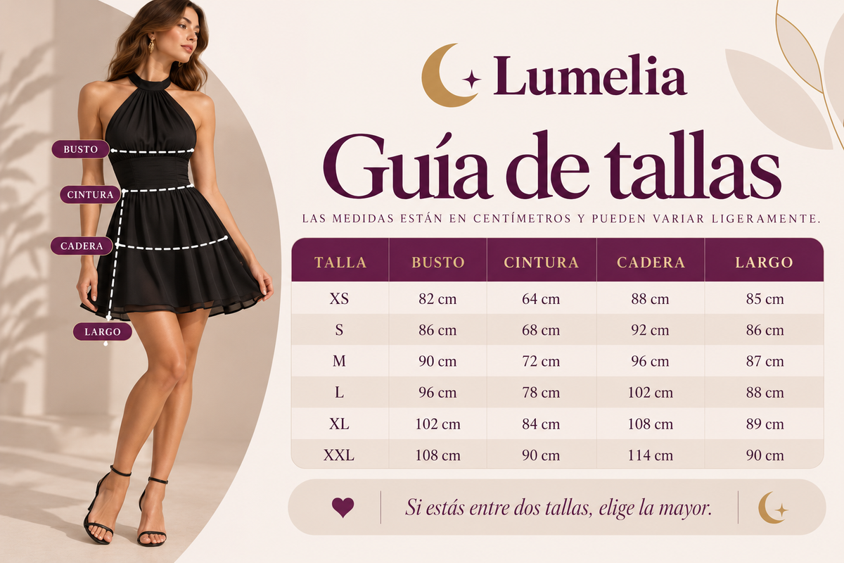 Guía de tallas
