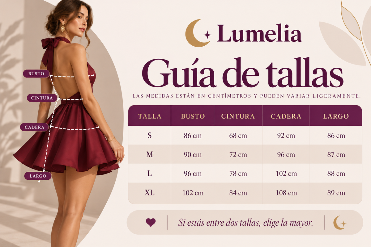 Guía de tallas