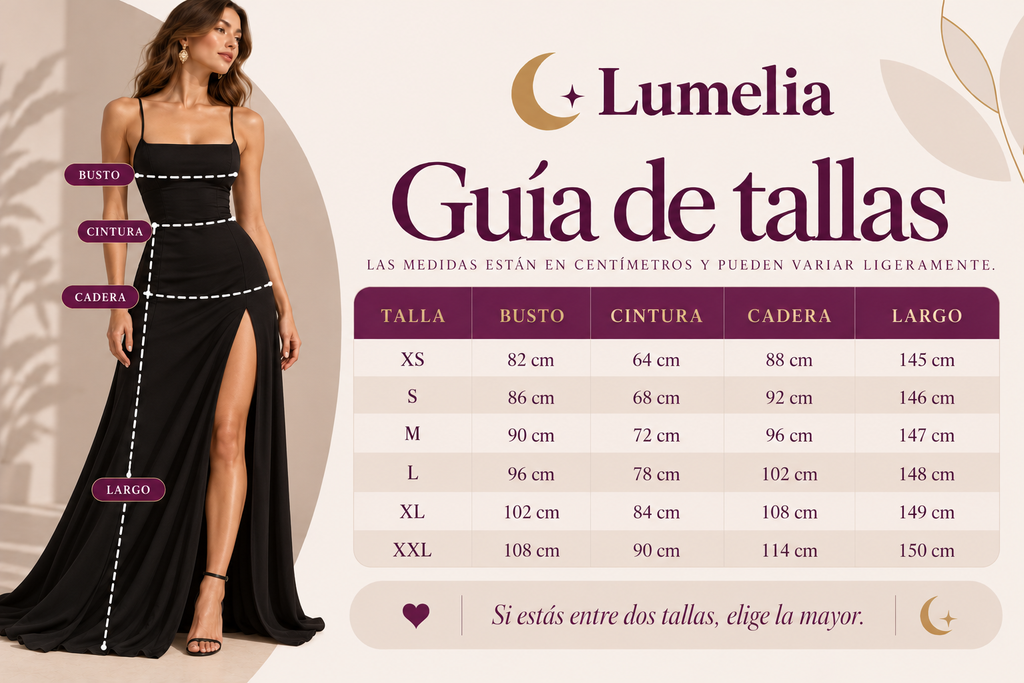 Guía de tallas